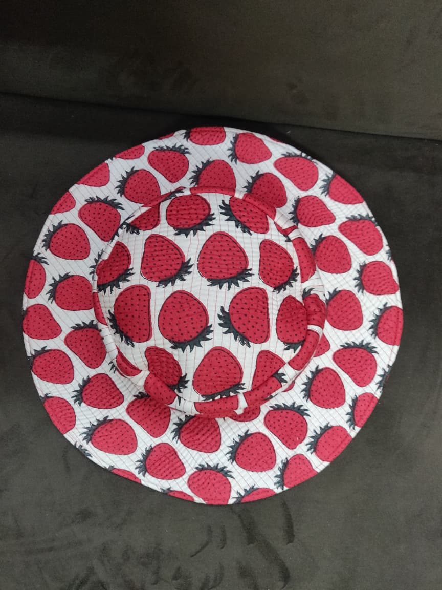 The Strawberry Fields Quilted Sun Hat